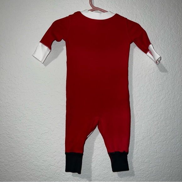 Hanna Andersson Santa zip up pajamas - Picture 3 of 3